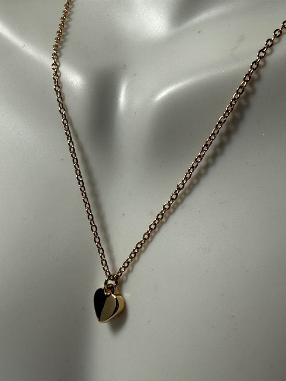 Ted Baker London Gold Heart Charm Necklace